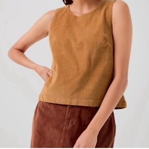Pact Tan Boxy Tank Top